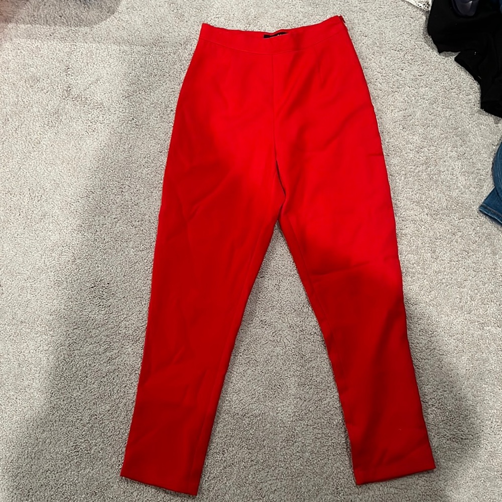 Red pants
